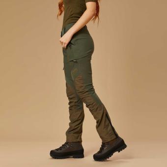 Pantaloni da caccia da donna Diotto, performanti ed ergonomici con protezioni in Kevlar e tessuto Getzner