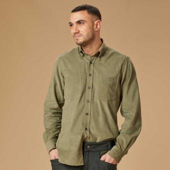 Camicia da caccia e outdoor, unisex in velluto elastico esistente e traspirante efficace per le attività all’aperto.