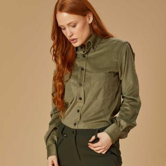 Camicia da caccia e outdoor, unisex in velluto elastico esistente e traspirante efficace per le attività all’aperto.