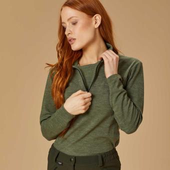 Maglia termica da caccia, unisex, in polipropilene e lana.