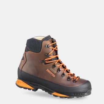 Scarponi da caccia e trekking, Antigraffio, Alta Visibilità, Vibram Megagrip, con minuteria in carbonio.